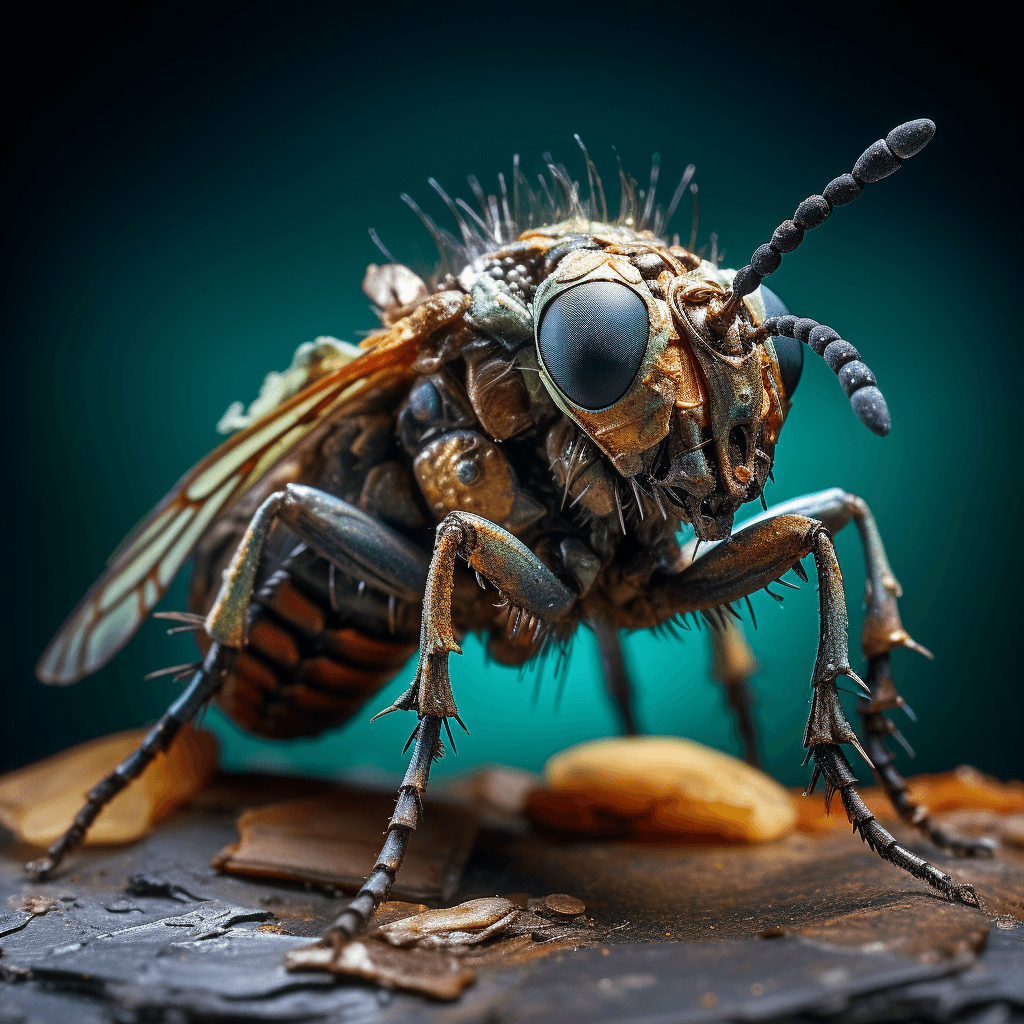 Midjourney: Grungy Insect
