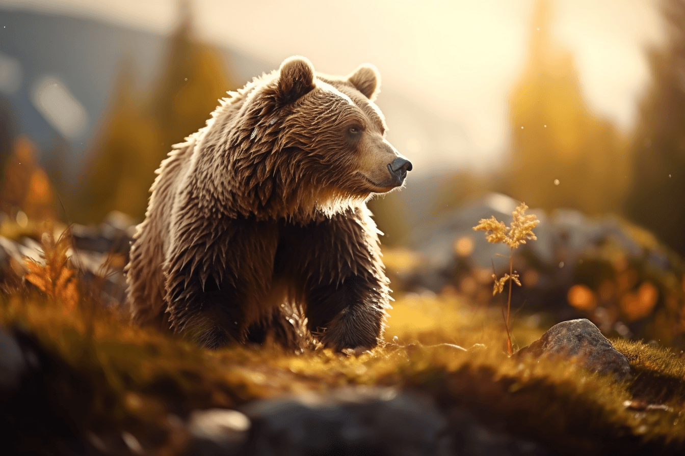 Midjourney: Bear