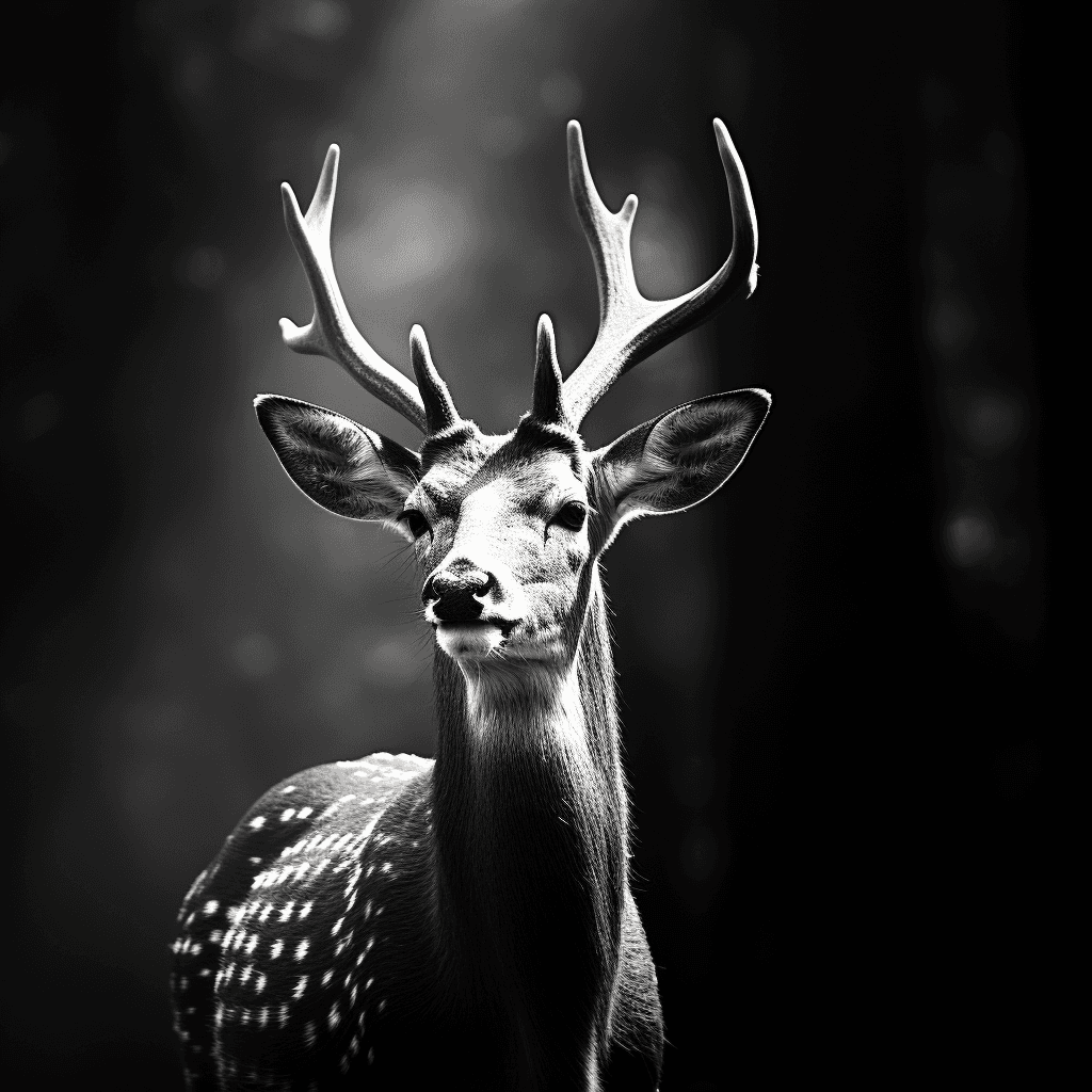Midjourney: Serene Deer