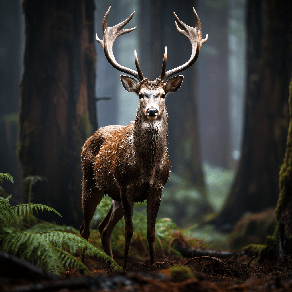 Midjourney: Majestic Deer