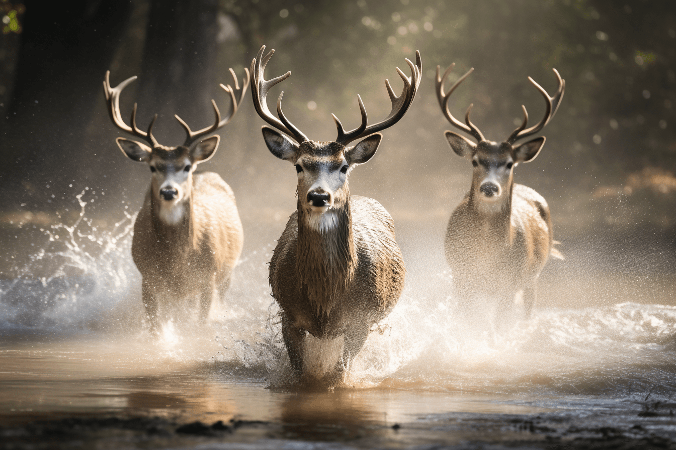 Midjourney: Dynamic Deer