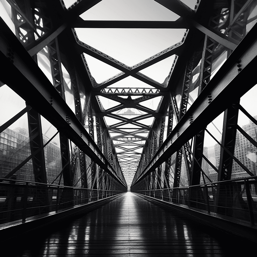 Midjourney: Delicate Bridge