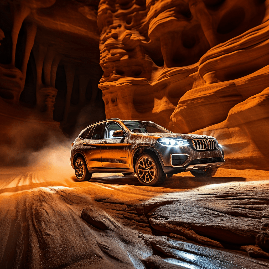 Midjourney: Rugged Car