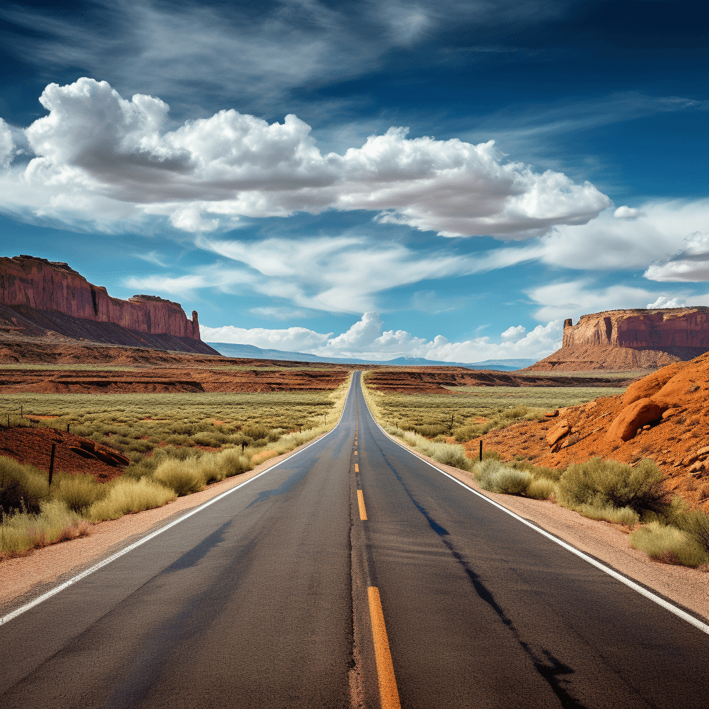 Midjourney: Through the Open Road