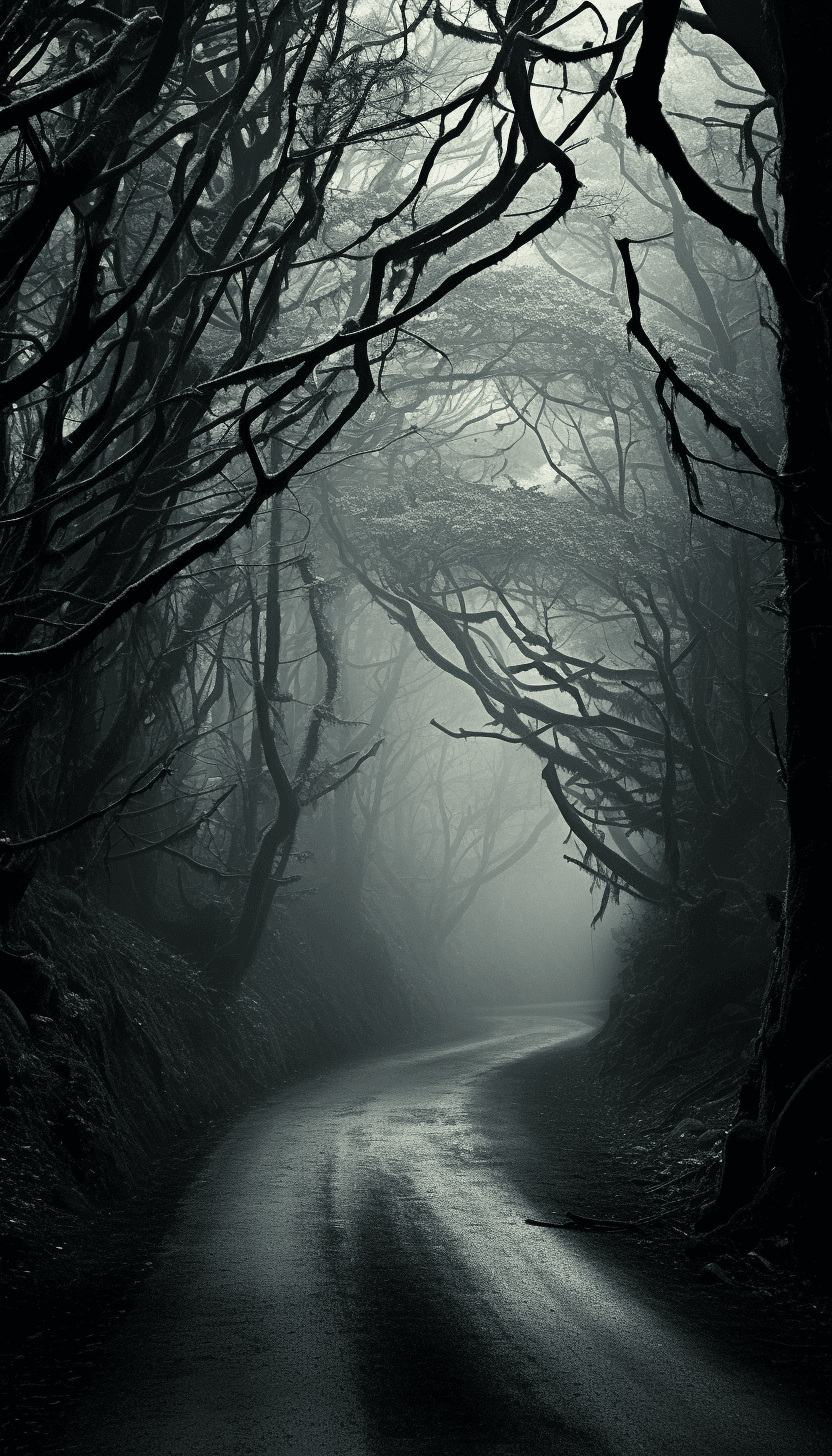 Midjourney: Eerie Pathways