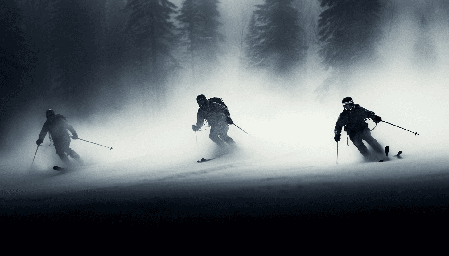 Midjourney: Shadowed Slopes