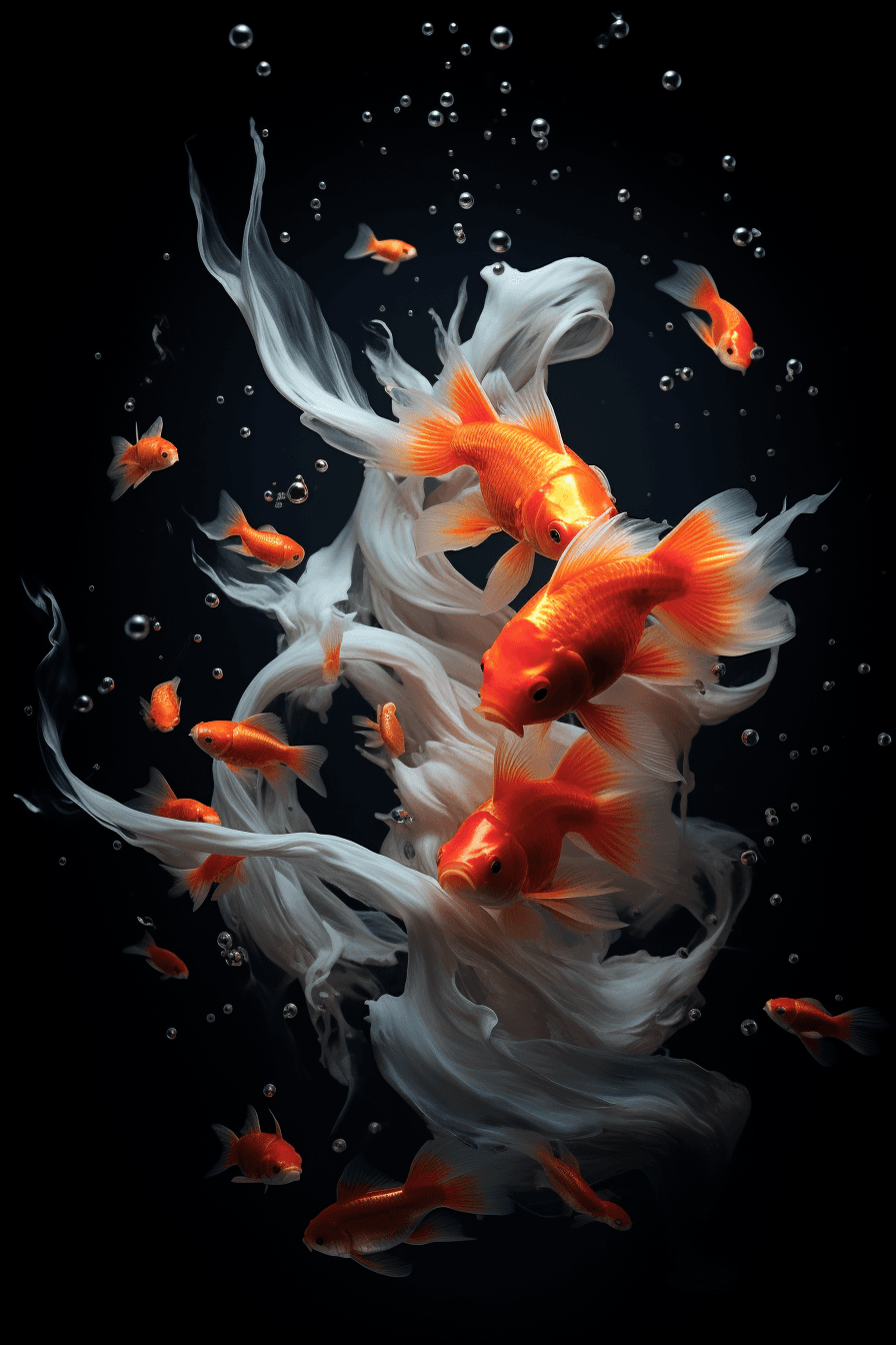 Midjourney: Serene Aquatic Melodies