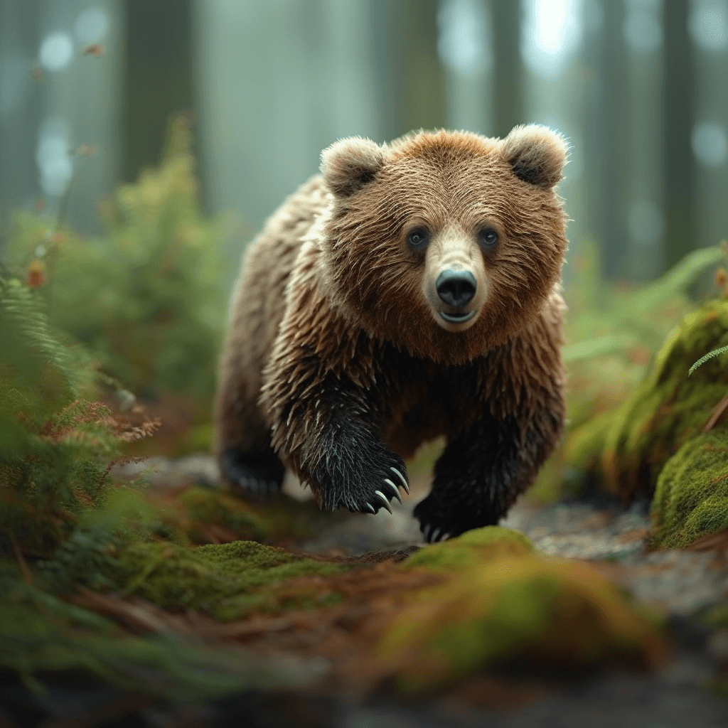 Midjourney: Adorable Bear
