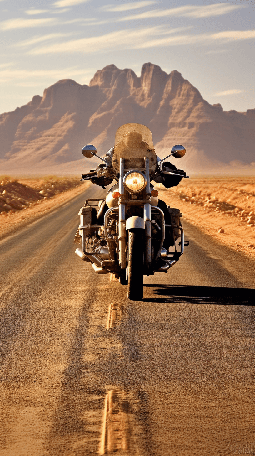 Midjourney: Dirty Motorbike