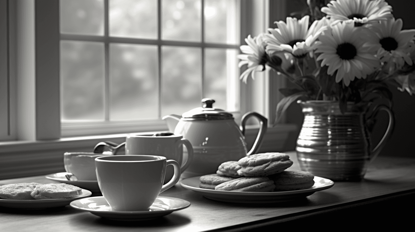 Midjourney: Tranquil Food Moments