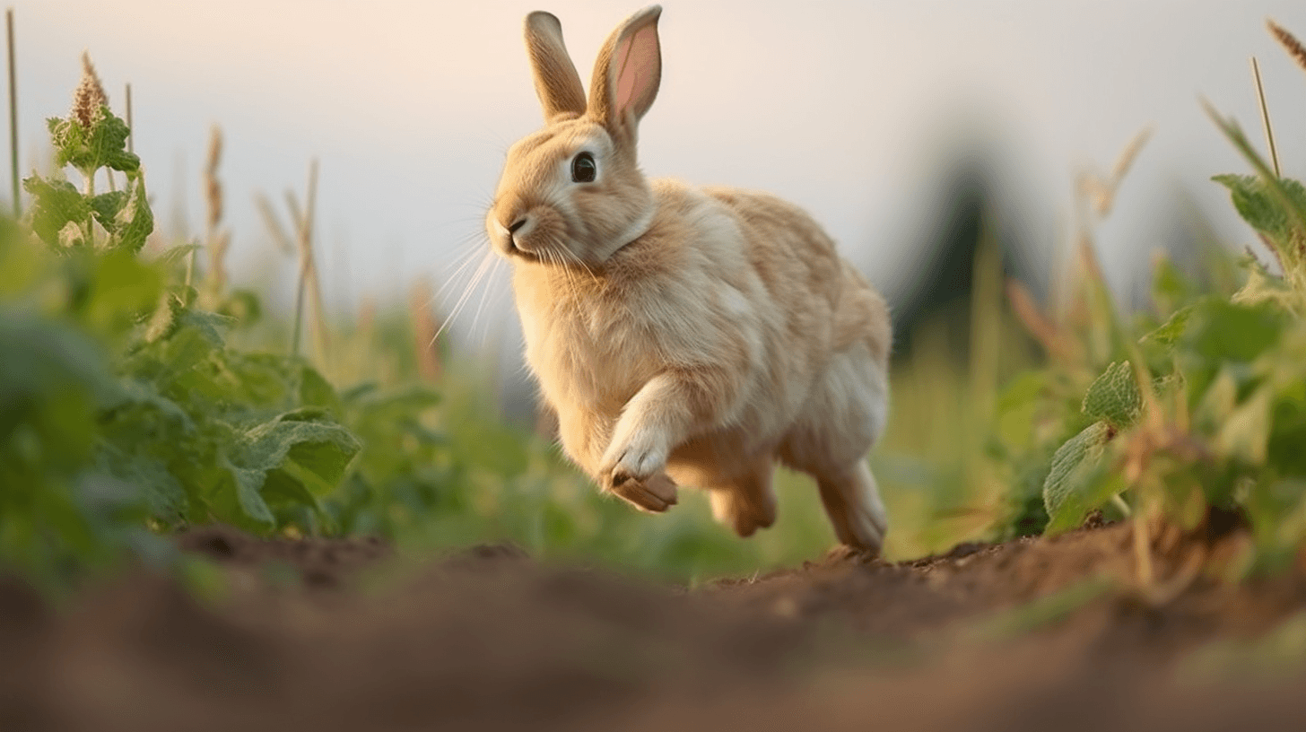 Midjourney: Graceful Rabbit