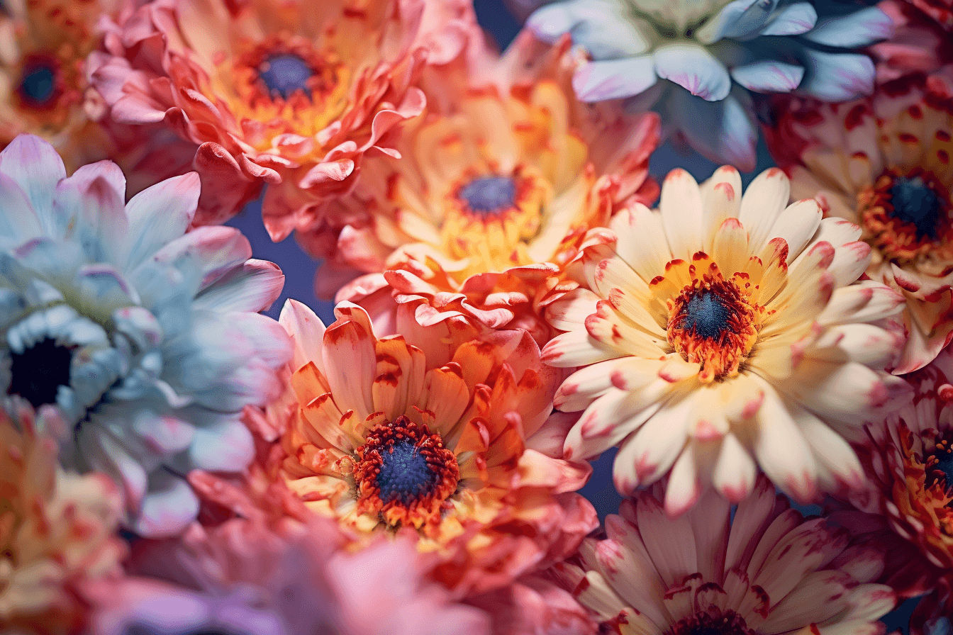 Midjourney: Abstract Floral Exploration