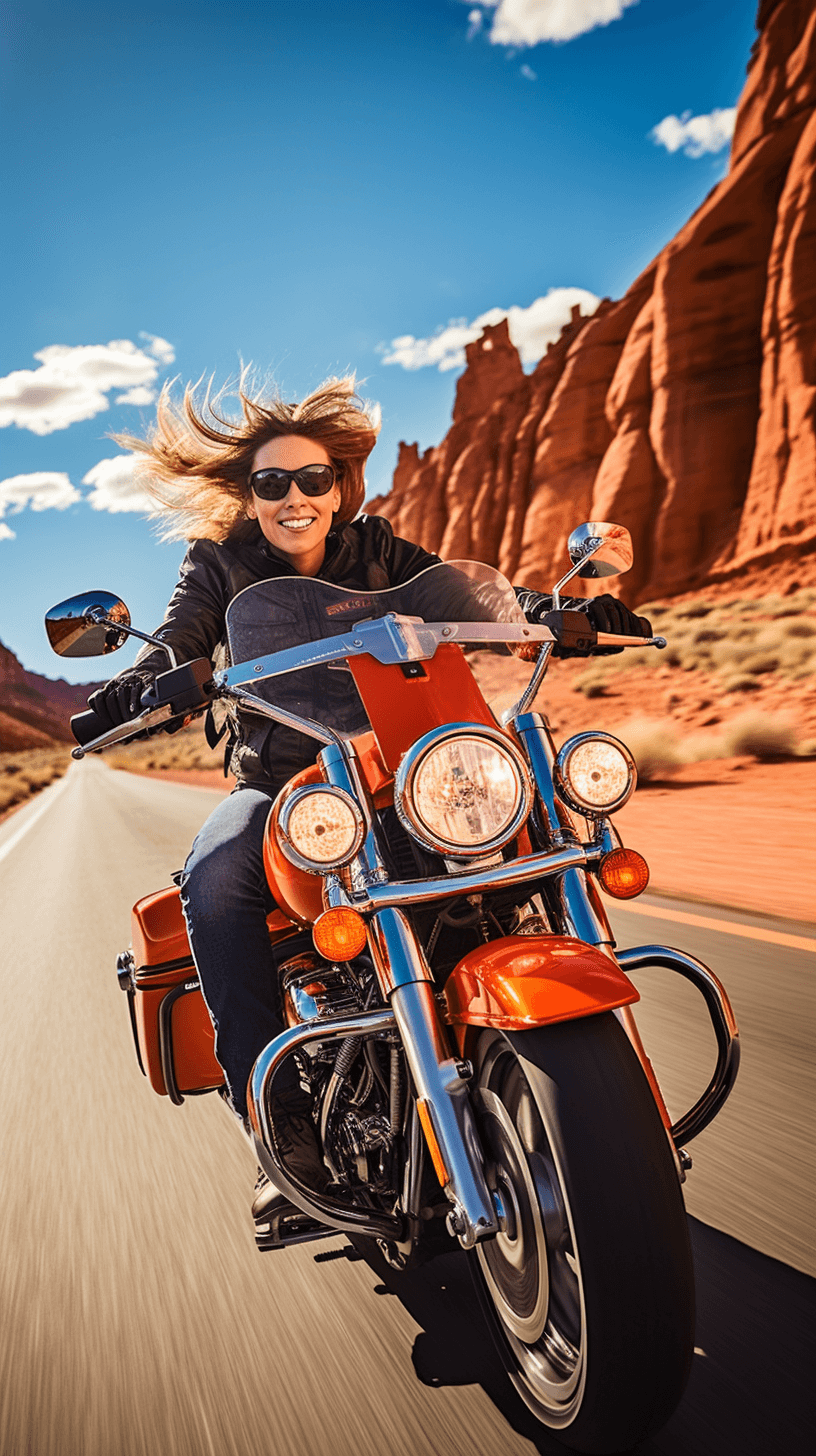 Midjourney: Joyful Bike Ride