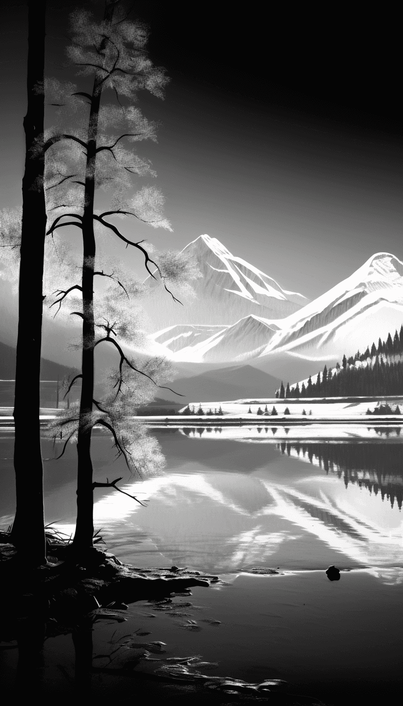 Midjourney: Reflecting on Solitude