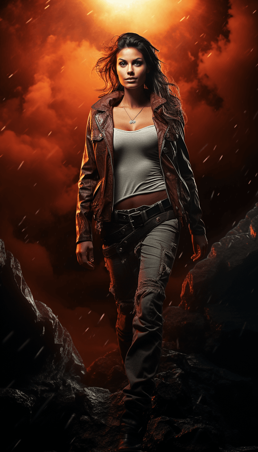 Midjourney: Fearless Warrior