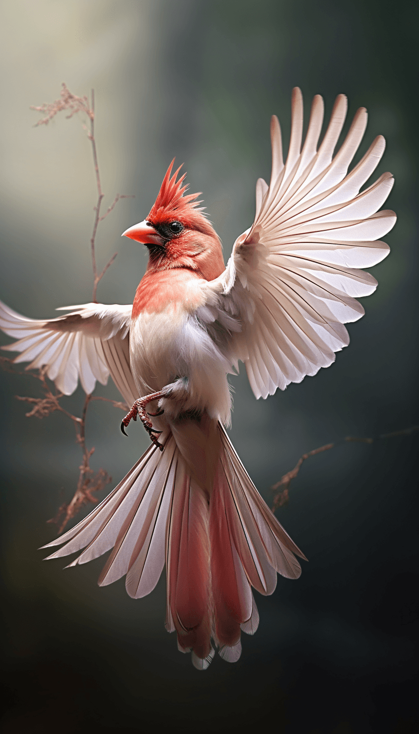 Midjourney: Serene Bird