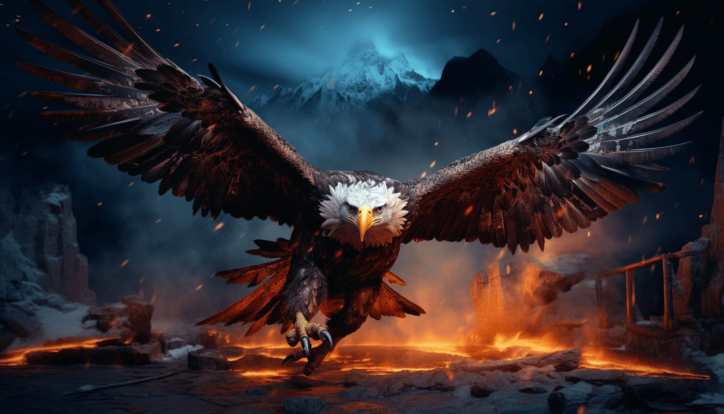 Midjourney: Mighty Eagle