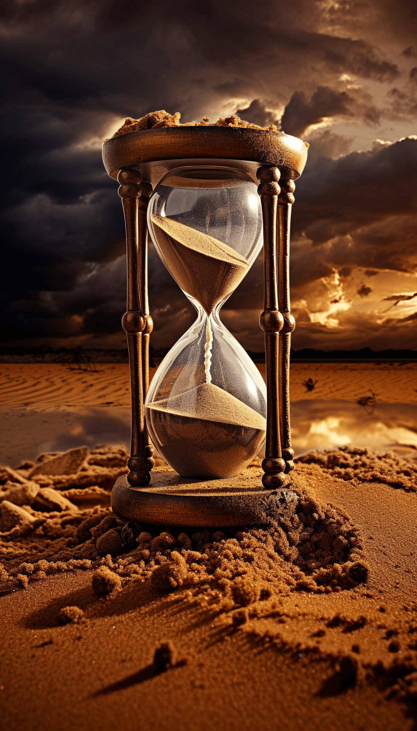 Midjourney: Time Slipping Away