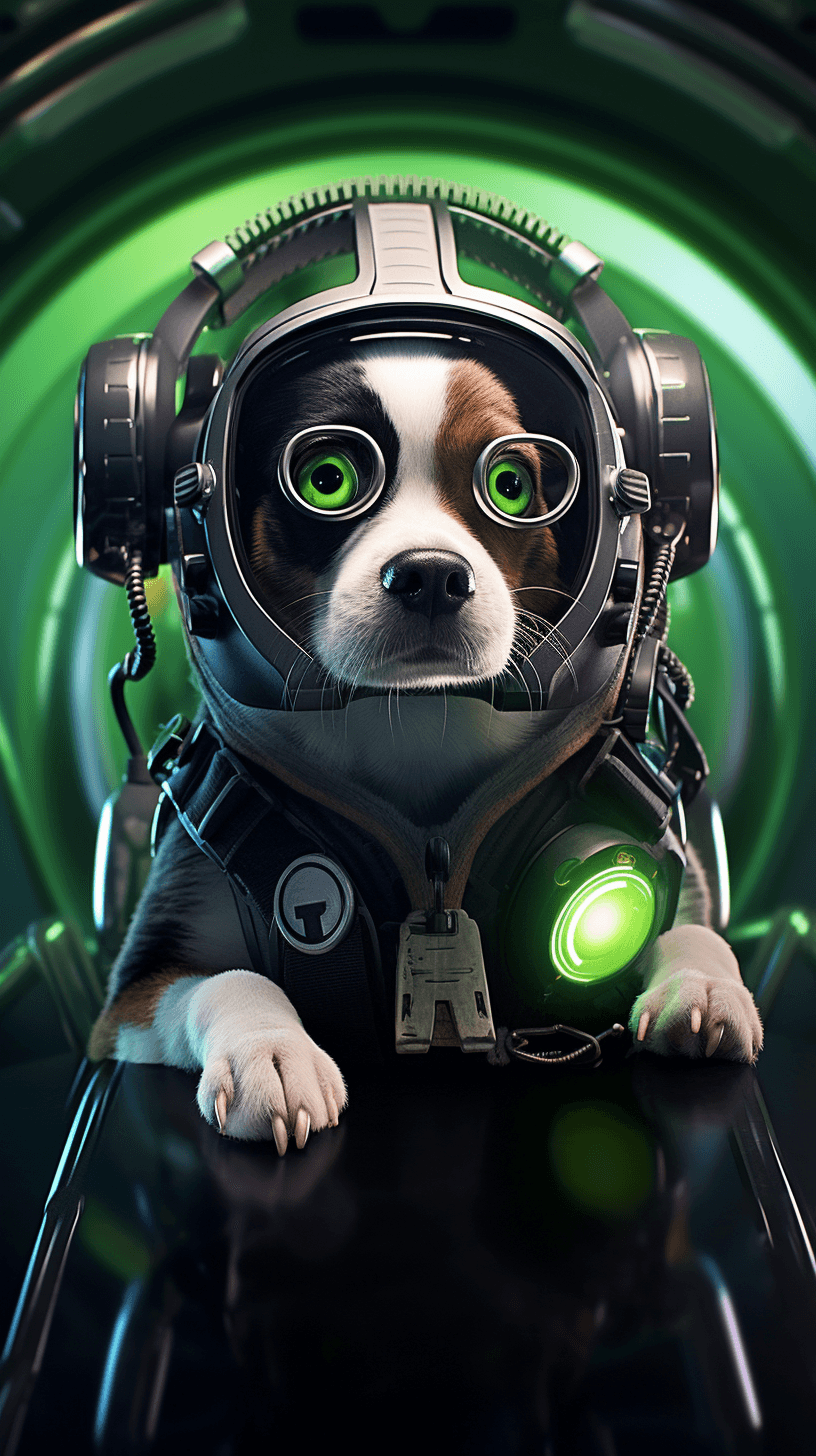Midjourney: Futuristic Pets