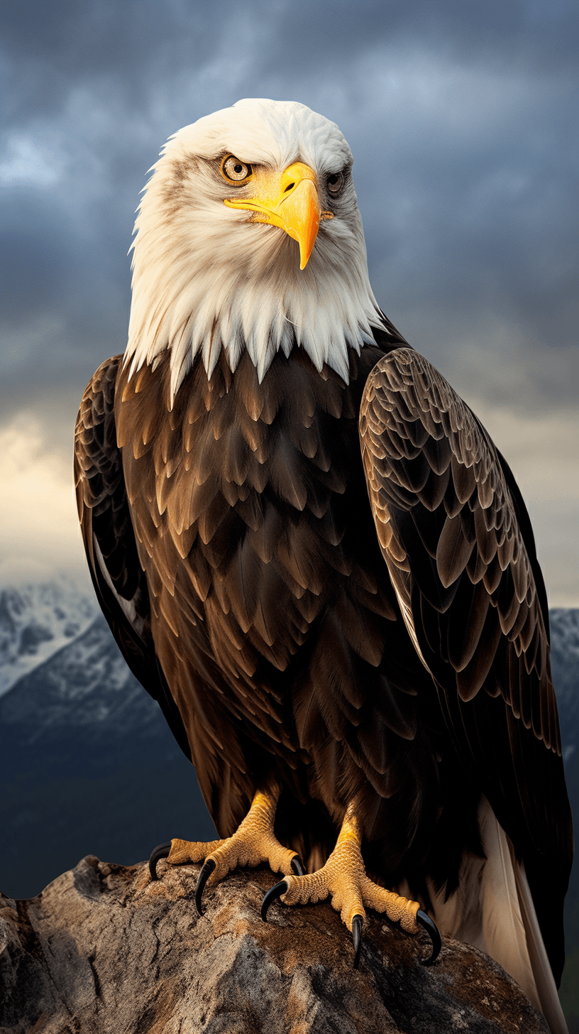 Midjourney: Sorrowful Eagle