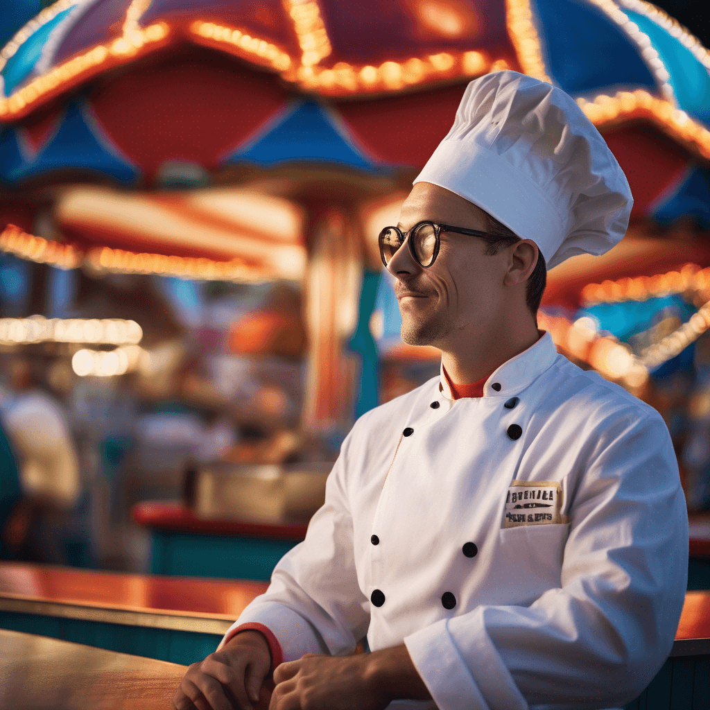 SDXL: Quirky Elegance: A Culinary Adventure at the Amusement Park
