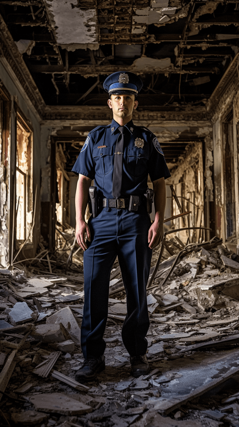 Midjourney: Stoic Glamour: A Haunting Presence