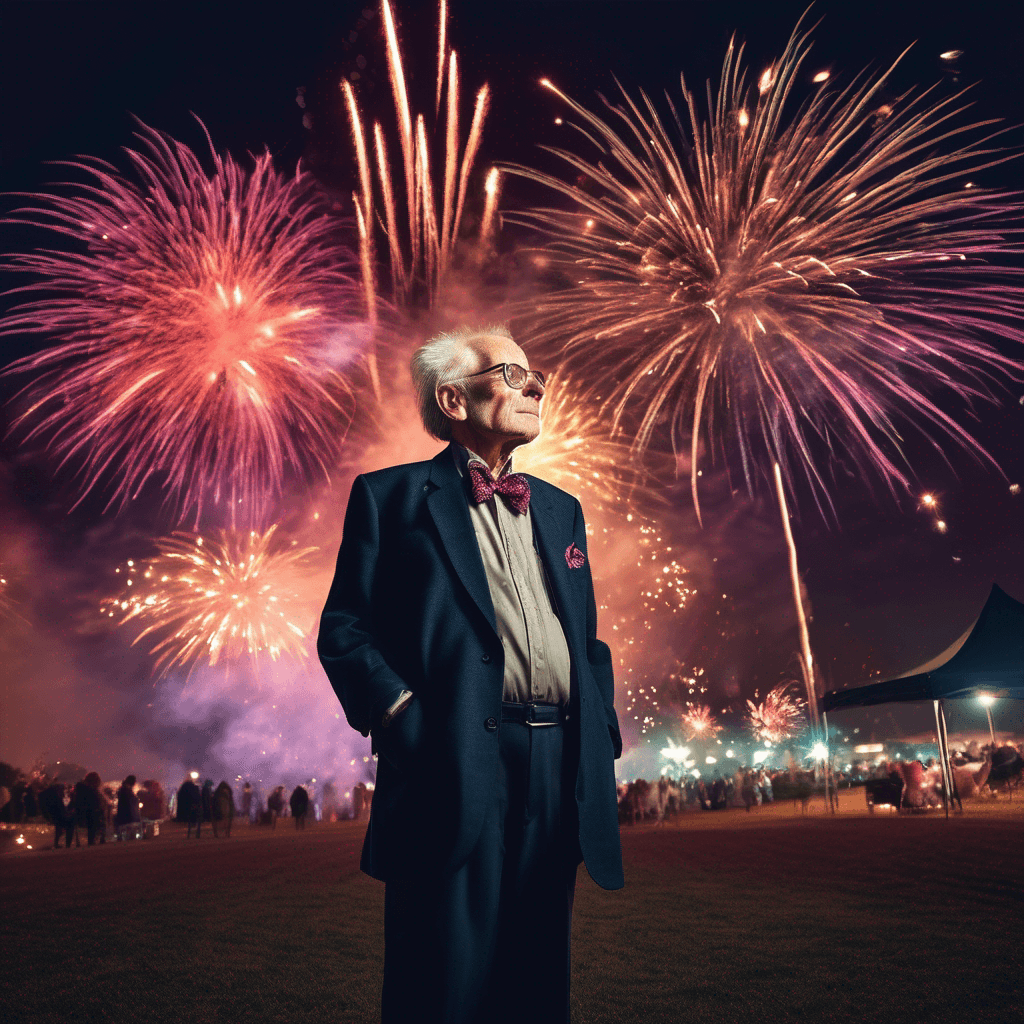 SDXL: Elegance Ignited: An Ageless Fashion Pioneer