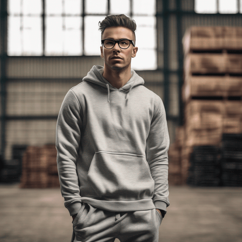 SDXL: Stylish Industrial Vibes: Capturing Fashion in Raw Settings