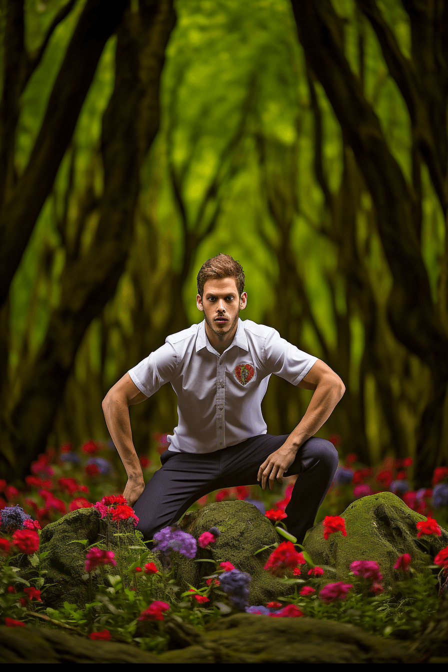 Midjourney: Enchanting Forest Portrait: Award-Winning Beauty in Nature