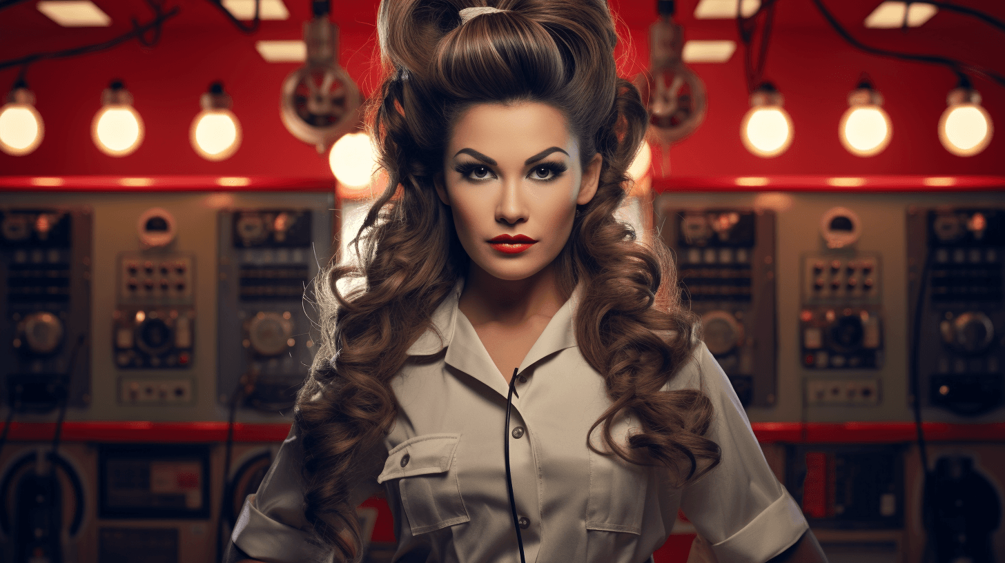 Midjourney: Electricians Retro Style: A Captivating Portrait