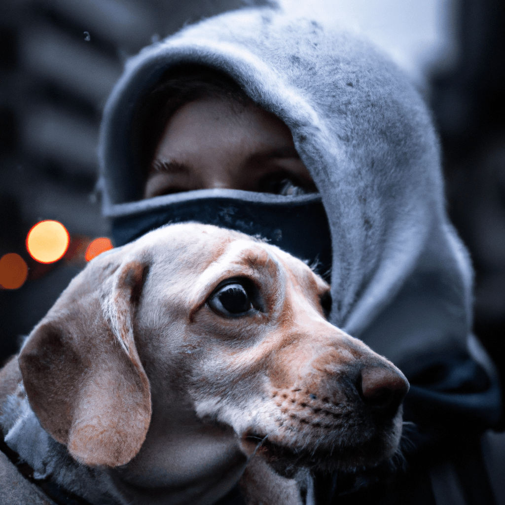 DALLE: Sunlit Love: An Animal Admirer in the Rain