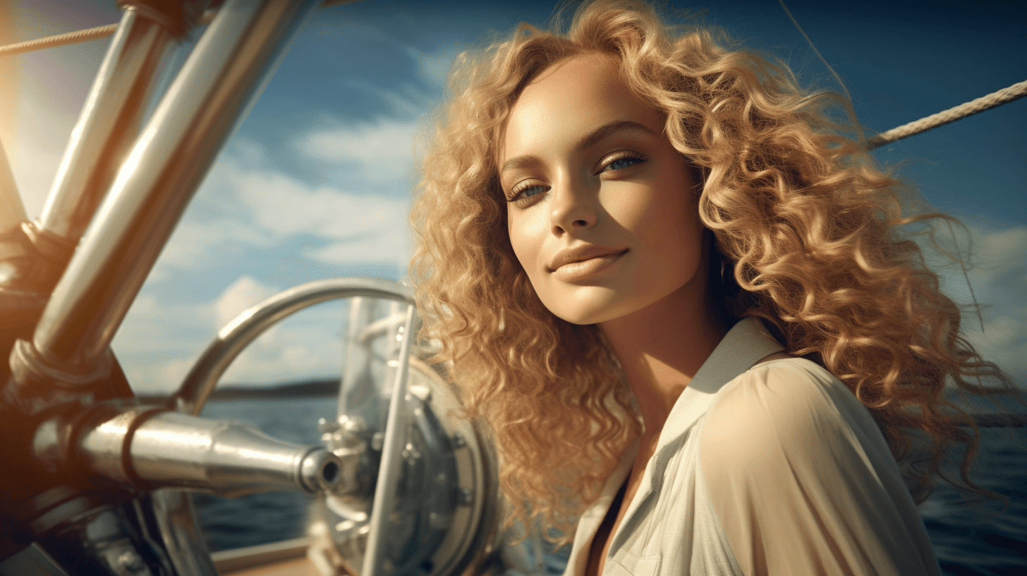 Midjourney: Inspiring Portraits: Capturing Luxury Yacht Elegance