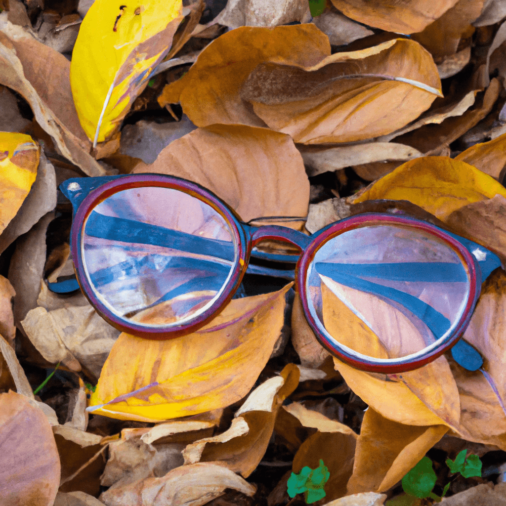 DALLE: Fall Chic: Cat-Eye Glasses and Environmentalism