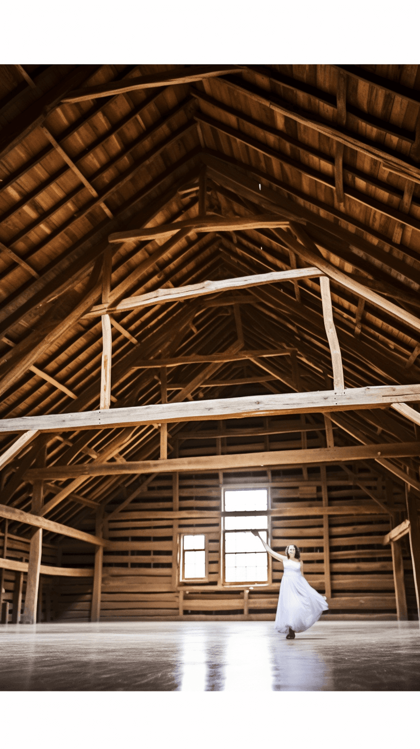 Midjourney: Graceful Barn Artist