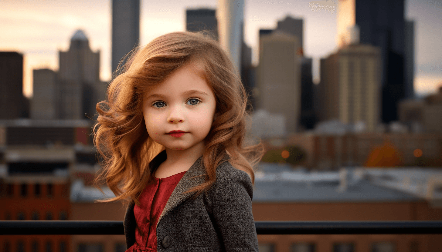 Midjourney: City Chic Toddler