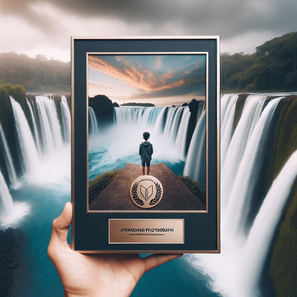 DALLE: Waterfall Tranquility