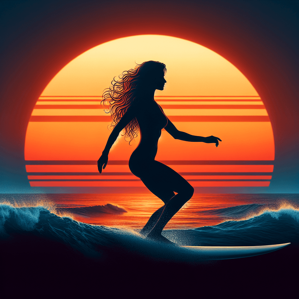 DALLE: Sunset Serenity