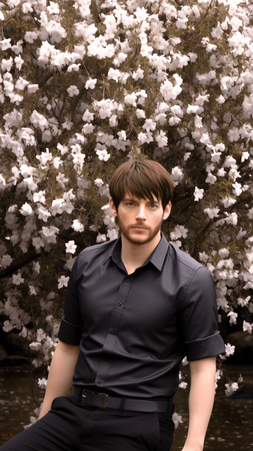 Midjourney: Cherry Blossom Garden Stroll