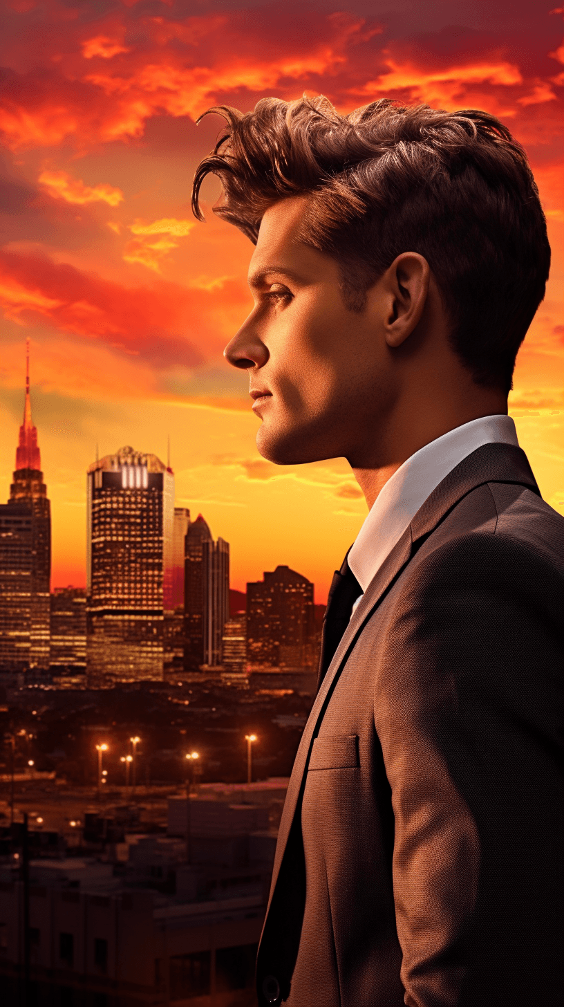 Midjourney: Sunset Sophistication