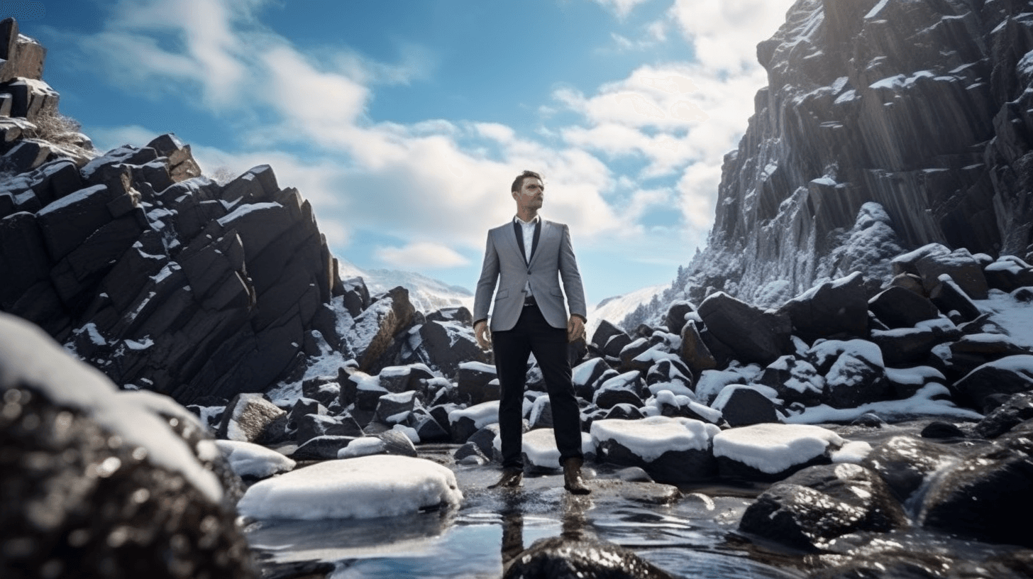 Midjourney: CEO of the Rocky Coast