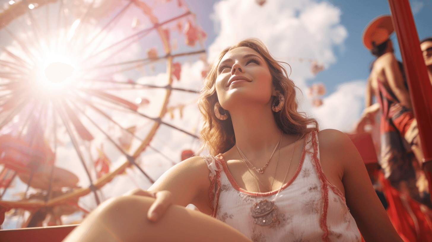 Midjourney: Summer Carnival: The Meditation Enthusiast