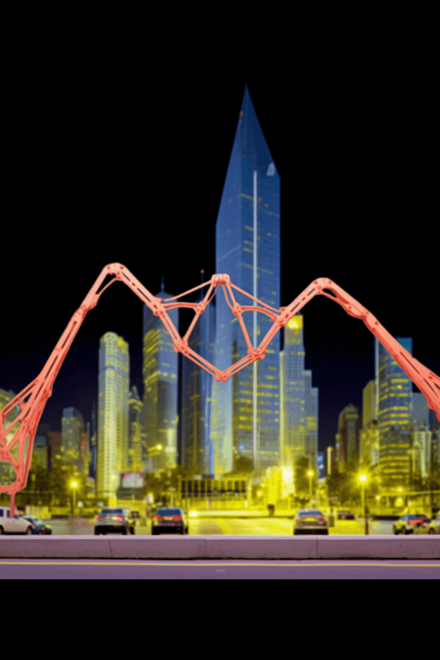 Midjourney: Neon City Beauty