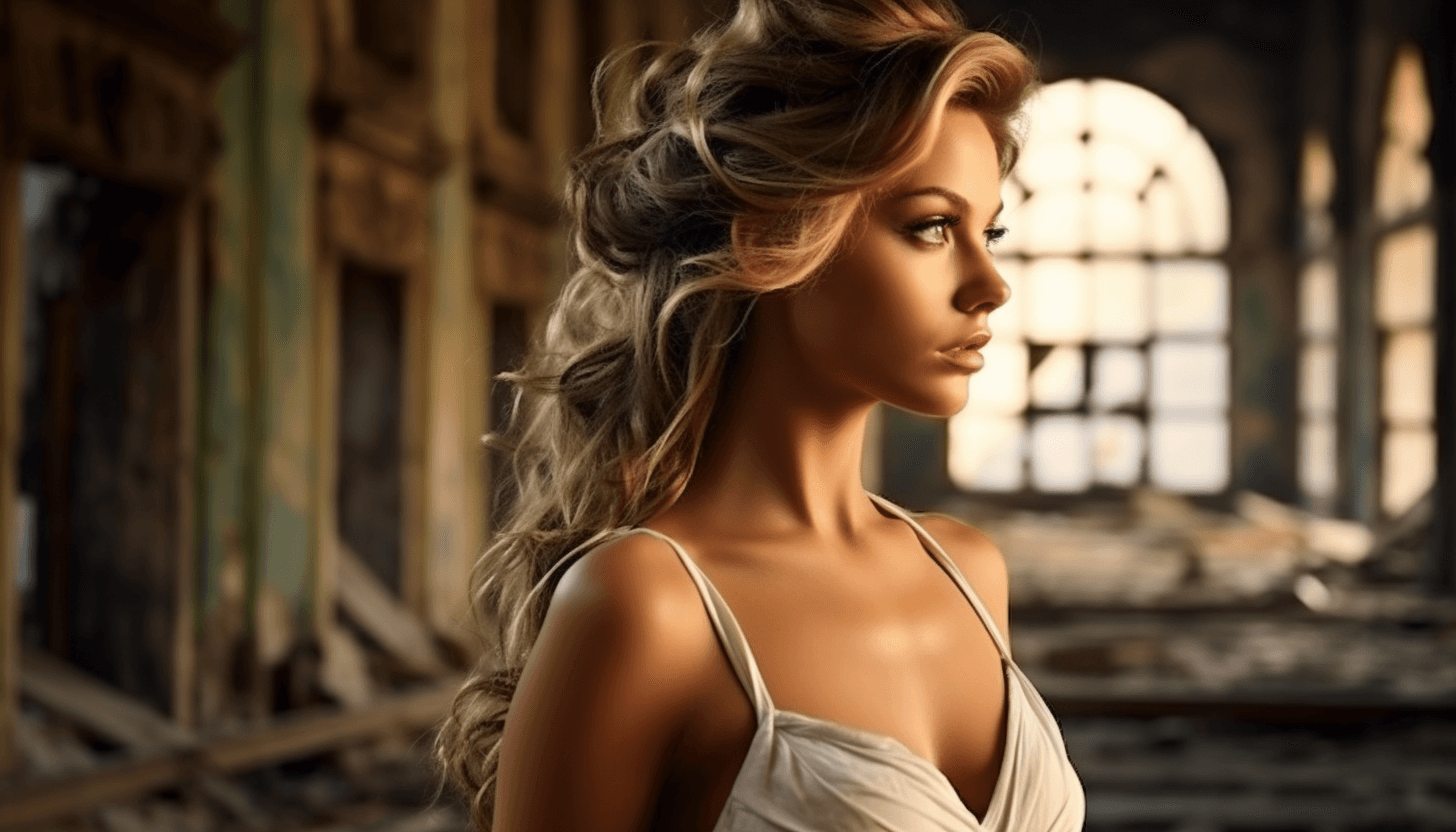 Midjourney: Ruins of Glamour