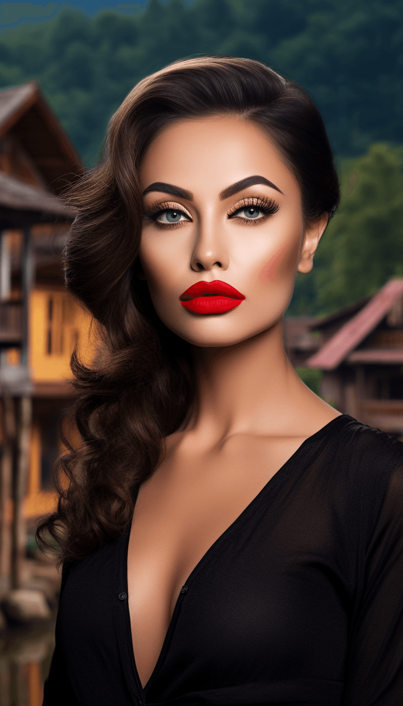 Midjourney: Beauty Amidst the Villages