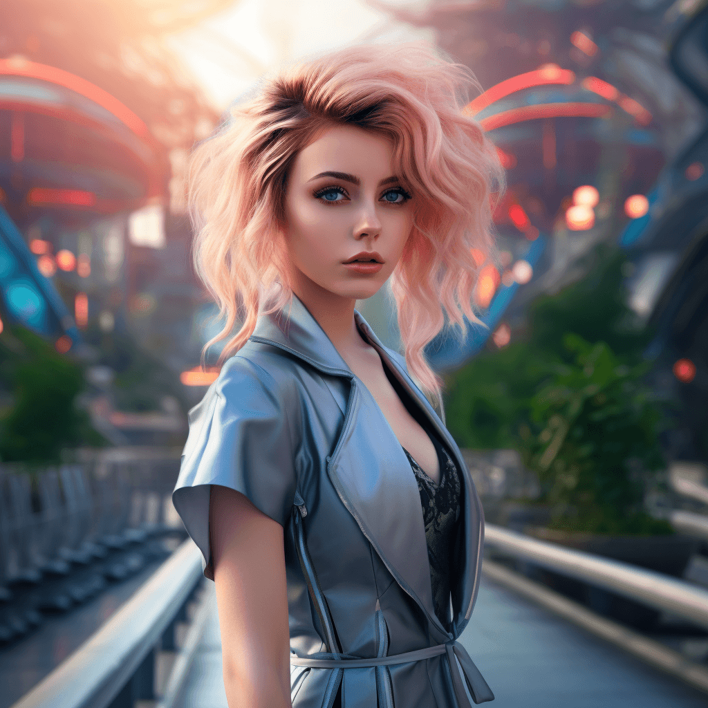 Midjourney: CEO in Futuristic City: Super Quality Photography