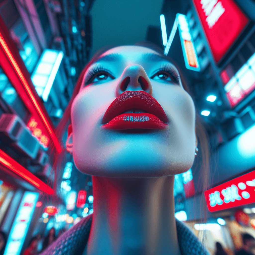 DALLE: Neon Nights